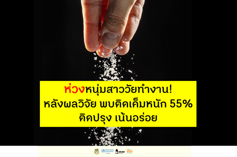 พฤติกรรมกินเค็มจัด พฤติกรรมกินเค็มจัด