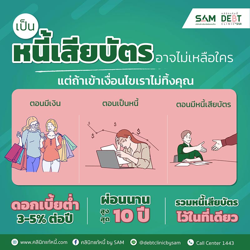 คลินิกแก้หนี้ คลินิกแก้หนี้