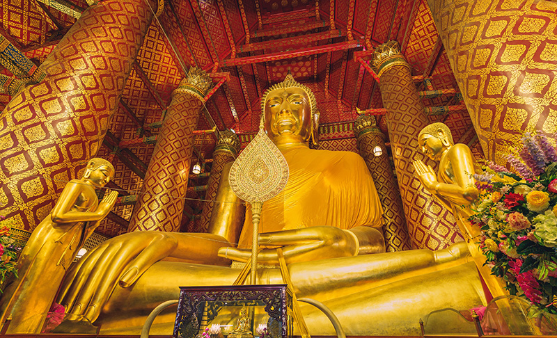 ไหว้พระ วัดพนัญเชิงวรวิหาร จังหวัดพระนครศรีอยุธยา