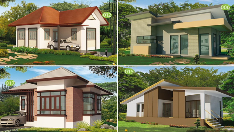 แบบบ้านฟรีชั้นเดียว แบบบ้านฟรีชั้นเดียว