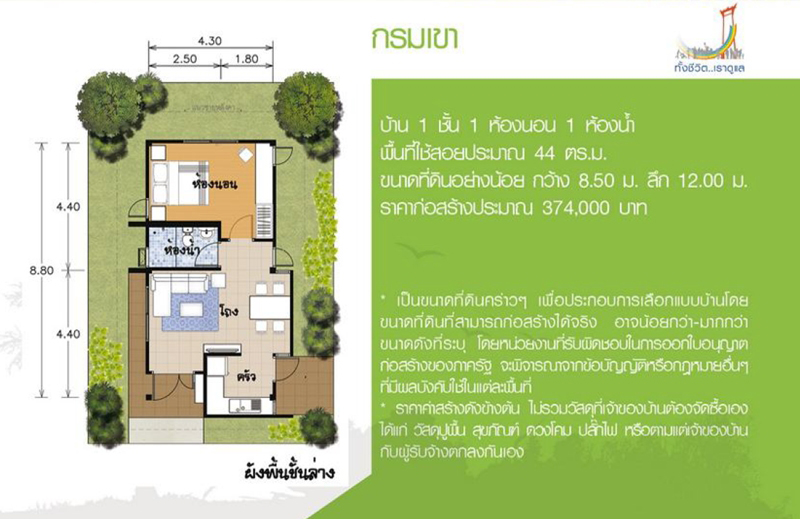 แบบบ้านฟรีชั้นเดียว แบบบ้านฟรีชั้นเดียว