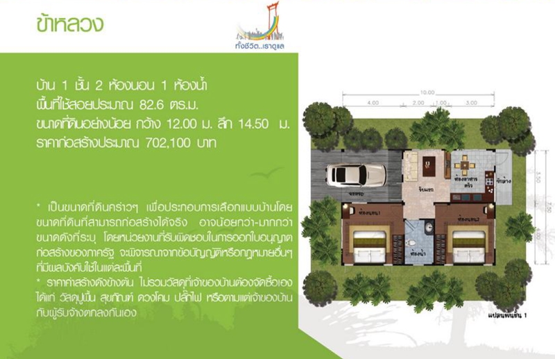 แบบบ้านฟรีชั้นเดียว แบบบ้านฟรีชั้นเดียว