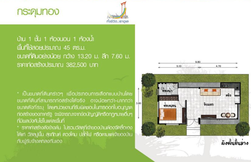 แบบบ้านฟรีชั้นเดียว แบบบ้านฟรีชั้นเดียว