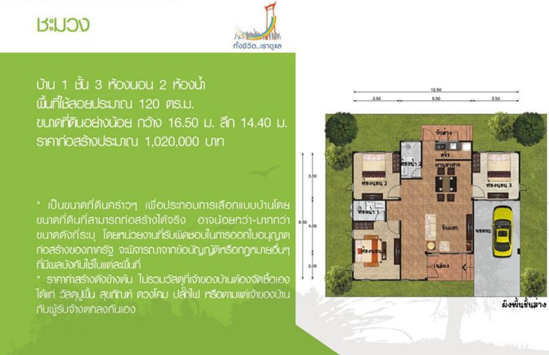 แบบบ้านฟรีชั้นเดียว แบบบ้านฟรีชั้นเดียว