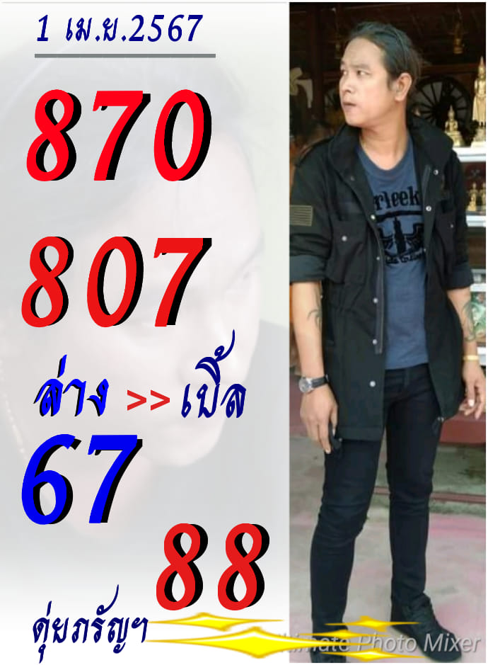 เลขเด็ดงวดนี้ หวยดุ่ย ภรัญฯ