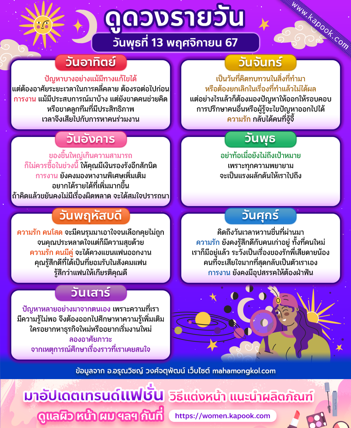ดูดวงรายวัน ดูดวงรายวัน