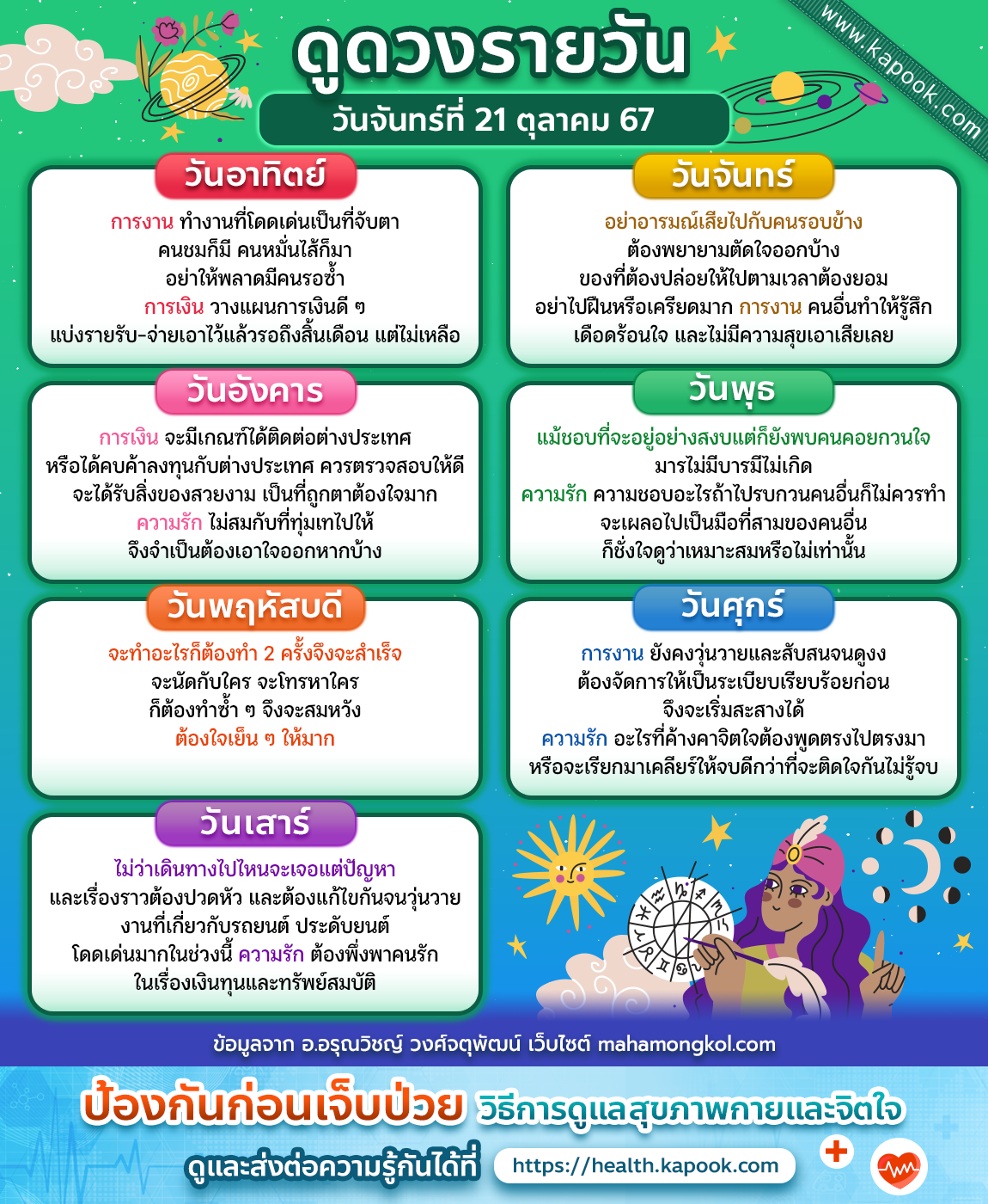 ดูดวงรายวัน ดูดวงรายวัน