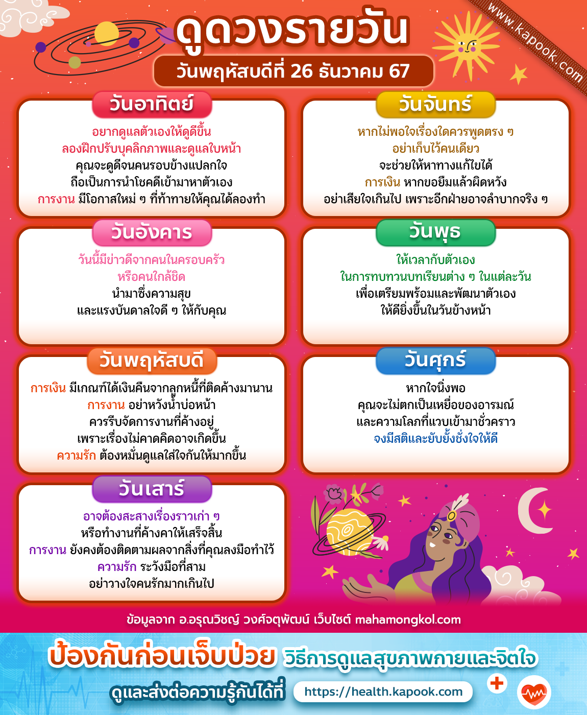 ดูดวงรายวัน ดูดวงรายวัน