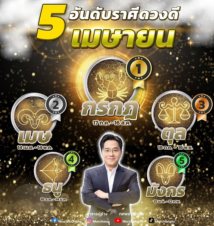 อันดับราศีตัวท็อป อันดับราศีตัวท็อป