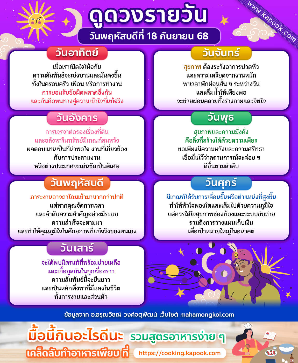 ดูดวงรายวัน ดูดวงรายวัน