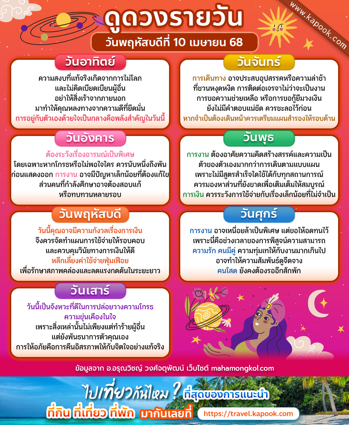 ดูดวงรายวัน ดูดวงรายวัน