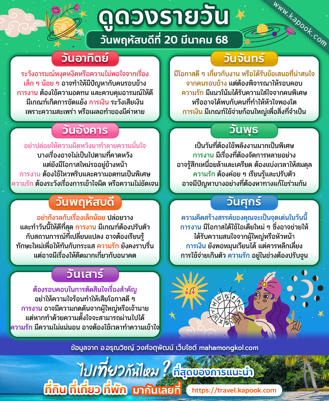 ดูดวงรายวัน ดูดวงรายวัน