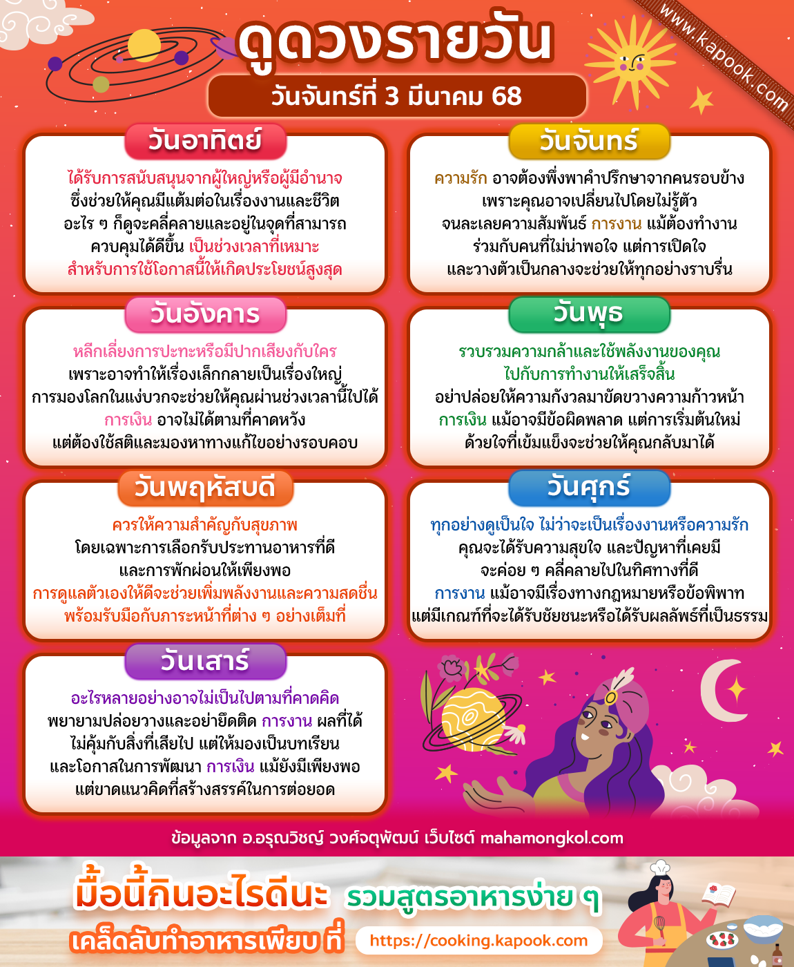 ดูดวงรายวัน ดูดวงรายวัน
