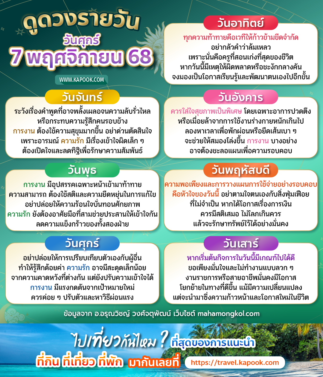 ดูดวงรายวัน ดูดวงรายวัน