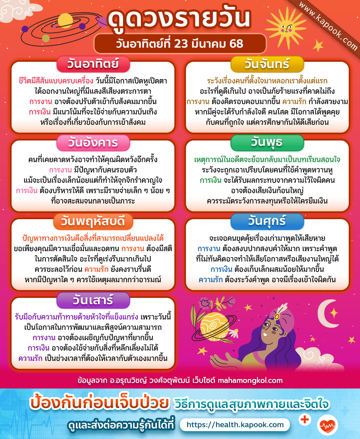 ดูดวงรายวัน ดูดวงรายวัน