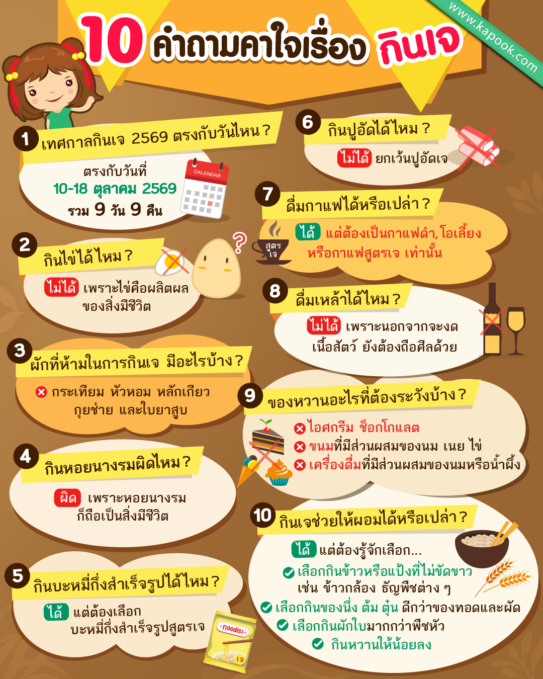 กินเจ 2569 กินเจ 2569