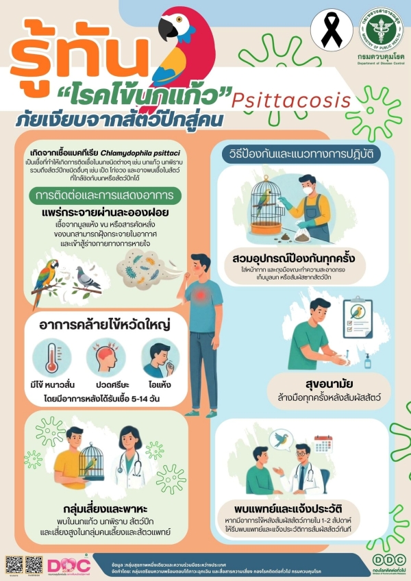 ไข้นกแก้ว ไข้นกแก้ว