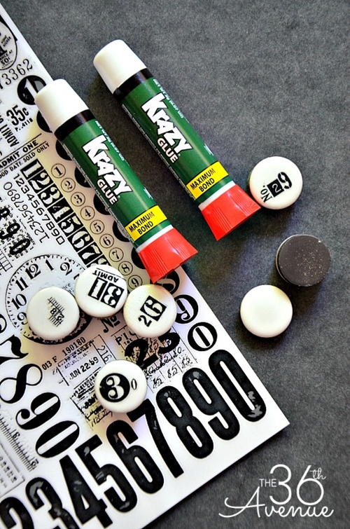 DIY ปฏิทินแม่เหล็กติดตู้เย็น ของแต่งบ้านรับปีใหม่ DIY ปฏิทินแม่เหล็กติดตู้เย็น ของแต่งบ้านรับปีใหม่