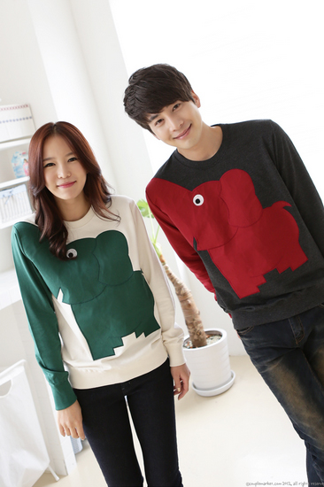 เสื้อกันหนาวคู่ เสื้อกันหนาวคู่