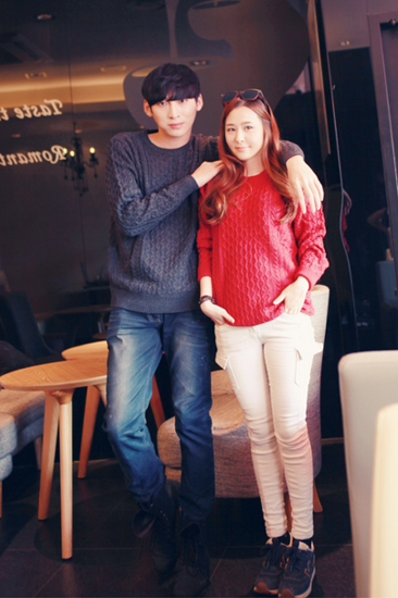 เสื้อกันหนาวคู่ เสื้อกันหนาวคู่