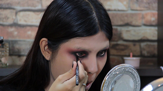 แต่งหน้าฮาโลวีน แต่งหน้าฮาโลวีน