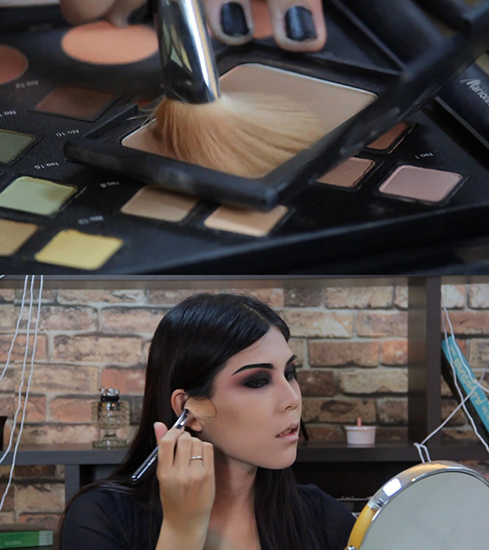 แต่งหน้าฮาโลวีน แต่งหน้าฮาโลวีน