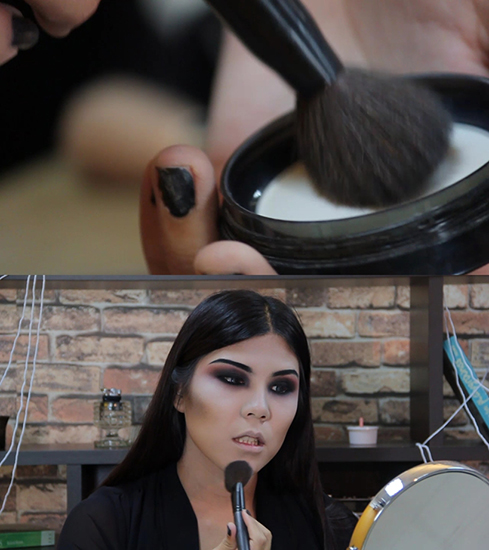 แต่งหน้าฮาโลวีน แต่งหน้าฮาโลวีน