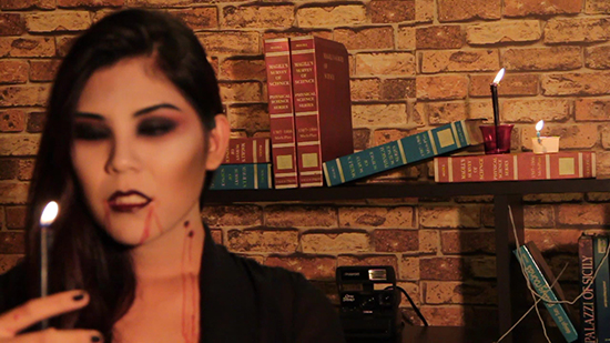 แต่งหน้าฮาโลวีน แต่งหน้าฮาโลวีน