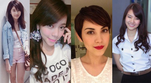 ผมหน้าม้าปัดข้าง ผมหน้าม้าปัดข้าง