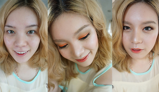 แต่งหน้าโทนส้ม แต่งหน้าโทนส้ม