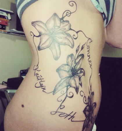 ลายสักหน้าท้อง ลายสักหน้าท้อง