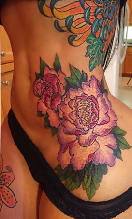 ลายสักหน้าท้อง ลายสักหน้าท้อง