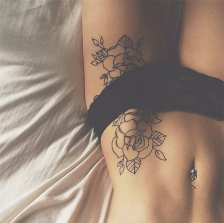 ลายสักหน้าท้อง ลายสักหน้าท้อง