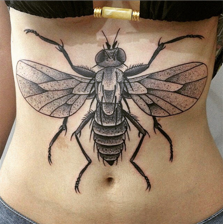 ลายสักหน้าท้อง ลายสักหน้าท้อง