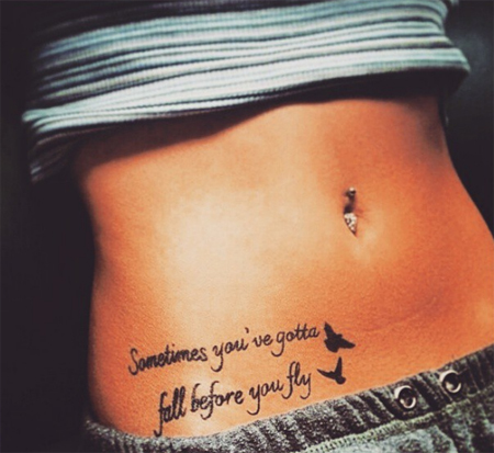 ลายสักหน้าท้อง ลายสักหน้าท้อง