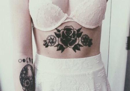 ลายสักหน้าท้อง ลายสักหน้าท้อง