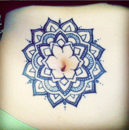 ลายสักหน้าท้อง ลายสักหน้าท้อง