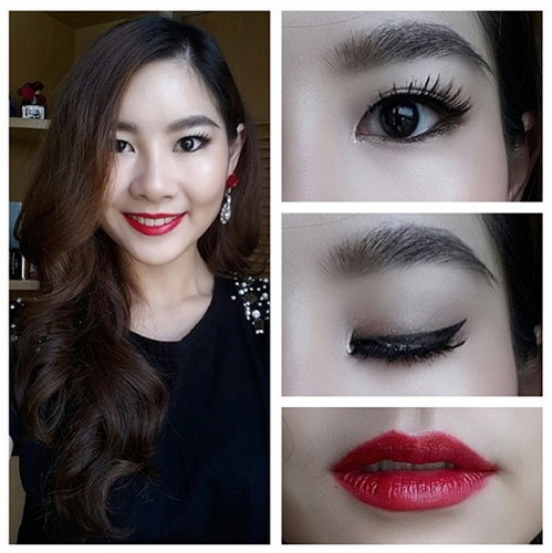 แต่งหน้ากับชุดกี่เพ้า แต่งหน้ากับชุดกี่เพ้า