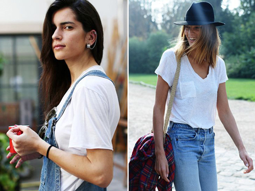 เสื้อยืดสีขาว เสื้อยืดสีขาว