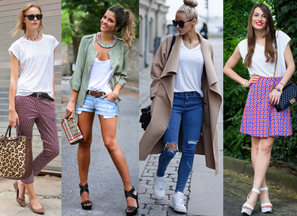 เสื้อยืดสีขาว เสื้อยืดสีขาว