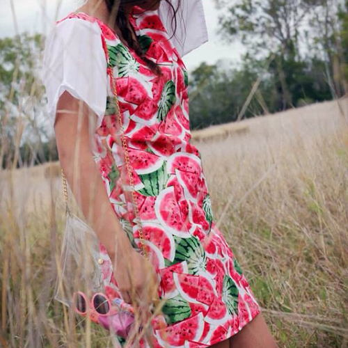 แฟชั่นลายแตงโม แฟชั่นลายแตงโม