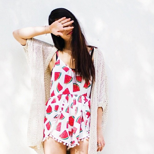 แฟชั่นลายแตงโม แฟชั่นลายแตงโม