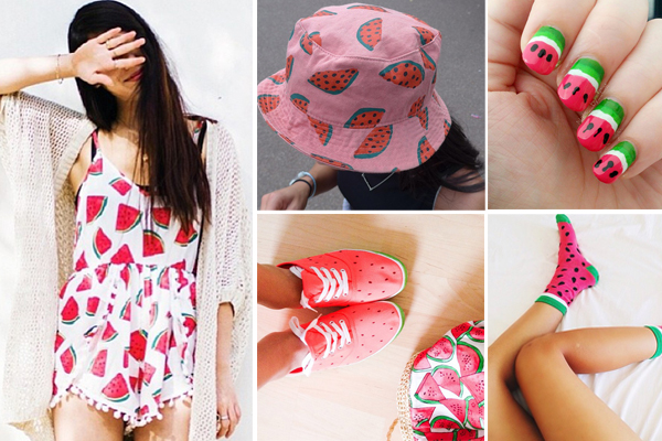 แฟชั่นลายแตงโม แฟชั่นลายแตงโม