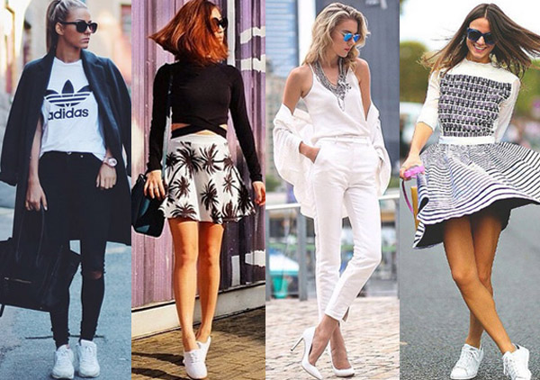 รองเท้าสีขาว รองเท้าสีขาว