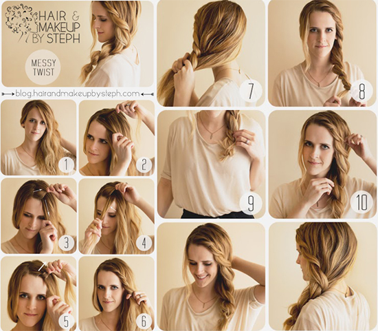 วิธีมัดผมหางม้า วิธีมัดผมหางม้า