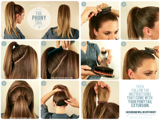 วิธีมัดผมหางม้า วิธีมัดผมหางม้า