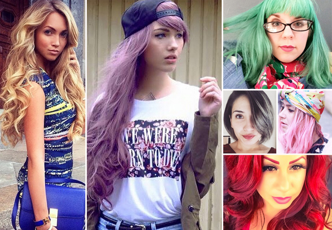 สีผมสวย ๆ สีผมสวย ๆ