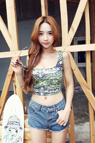 กางเกงยีนส์ขาสั้น กางเกงยีนส์ขาสั้น