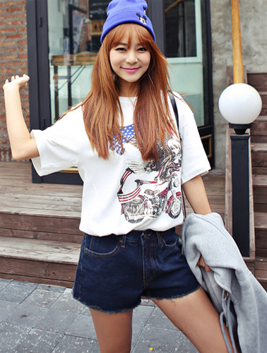 กางเกงยีนส์ขาสั้น กางเกงยีนส์ขาสั้น