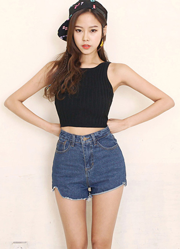 กางเกงยีนส์ขาสั้น กางเกงยีนส์ขาสั้น